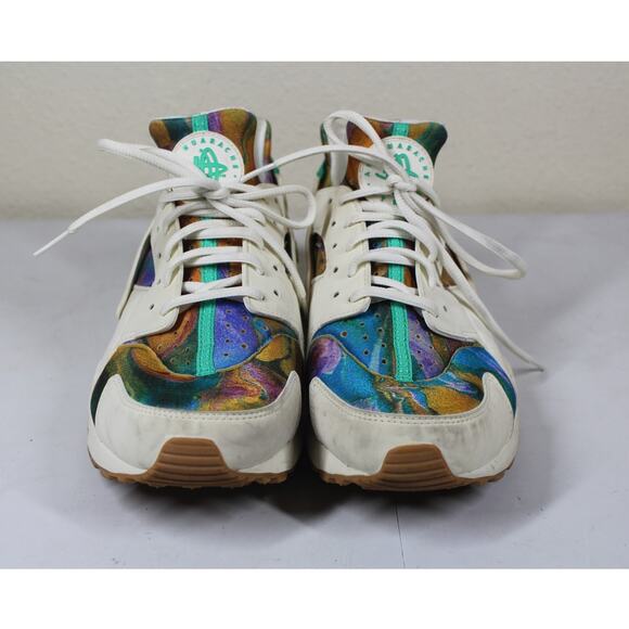Nike Air Huarache Run Print Alternate Galaxy Sneakers Mens 10 - Picture 1 of 7